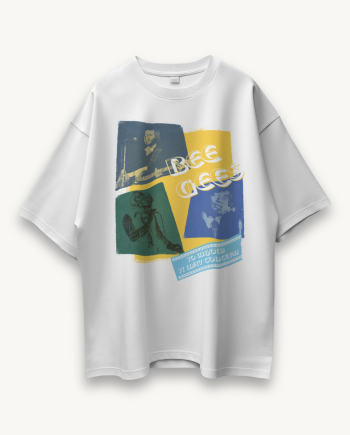 Tour Collage Oversized T-Shirt