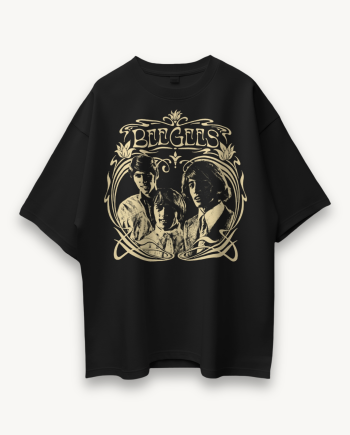 Ornate Frame Oversized T-Shirt