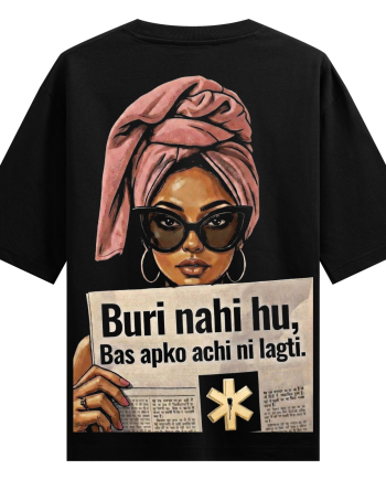 Attitude Statement Oversized T-Shirt