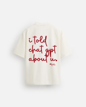 TOLD GPT PEARL Oversized T-Shirt