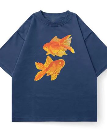 Golden Fish Oversized T-Shirt