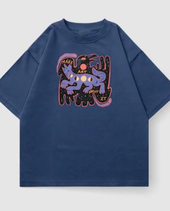 Make Art Oversized T-Shirt