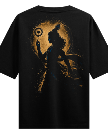 Sudarshan Chakra Oversized T-Shirt