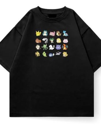 Pokemon Oversized T-Shirt