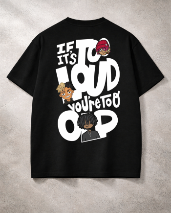 Too Loud Oversized T-Shirt