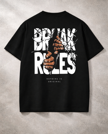 Break Rules Oversized T-Shirt