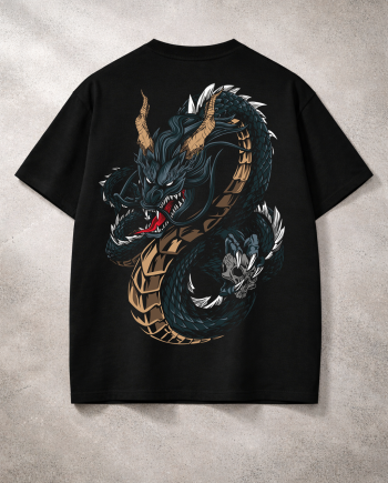Shadow Oversized Dragon T-Shirt