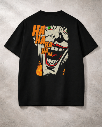 Maniac Laugh Oversized T-Shirt