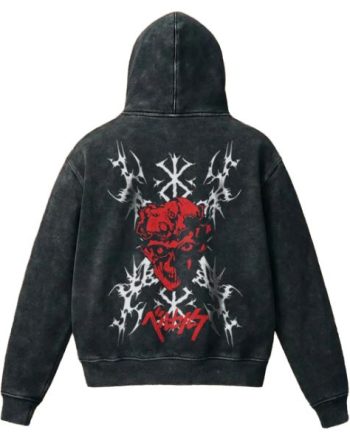 Berserk Acid Wash Hoodie