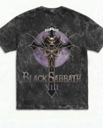 Black Sabbath Oversized Acid Wash T-Shirt