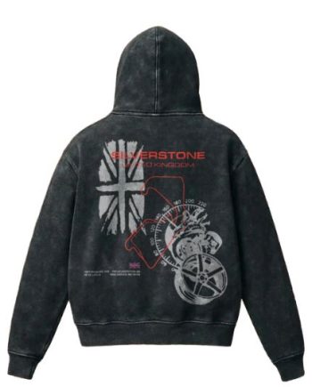 Silverstone Acid Wash Hoodie