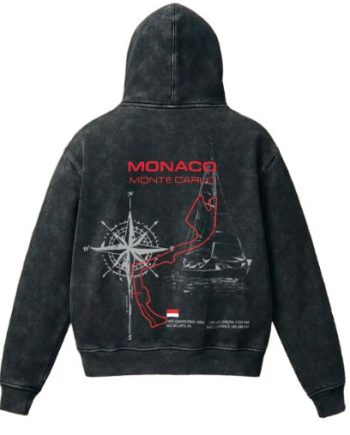 Monaco Acid Wash Hoodie