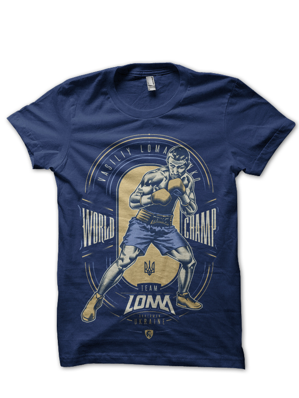 Vasiliy Lomachenko Boxing World Champion T-Shirt