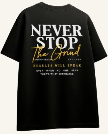 Never Stop Oversized T-Shirt