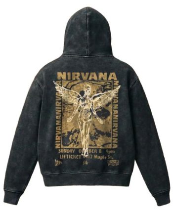 Nirvana Acid Wash Hoodie