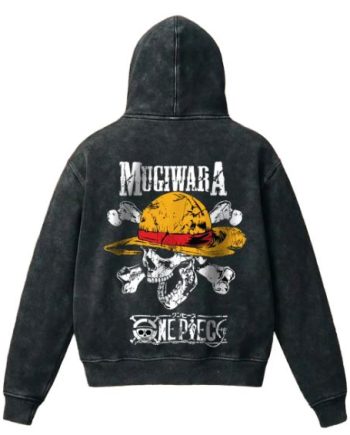 One Piece Acid Wash Hoodie