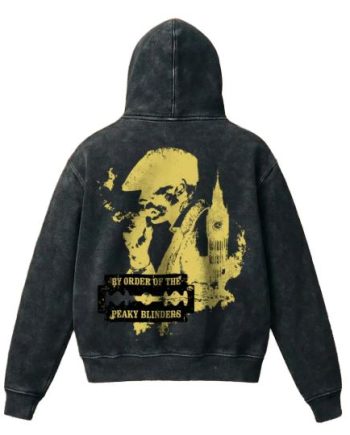Peaky Blinders Acid Wash Hoodie