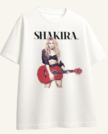 Shakira White Oversized T-Shirt
