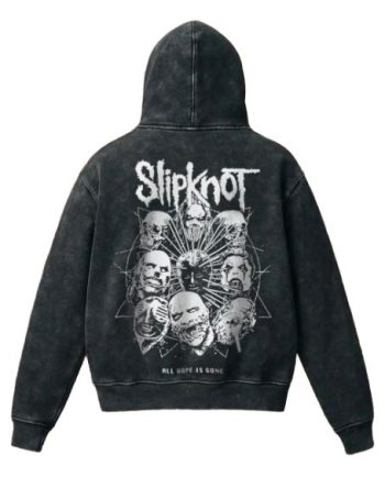 Slipknot Acid Wash Hoodie