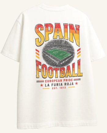 Spain Football Oversized T-Shirt