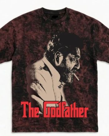 The Godfather Oversized Acid Wash T-Shirt