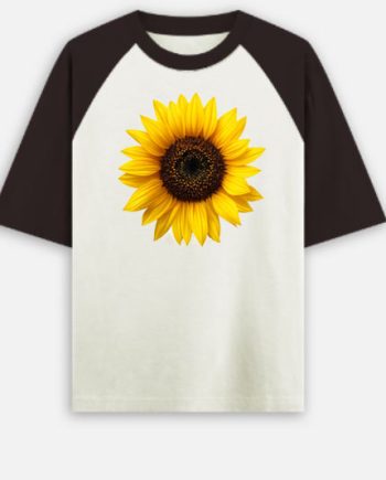 Coffee Brown Raglan Oversized T-Shirt