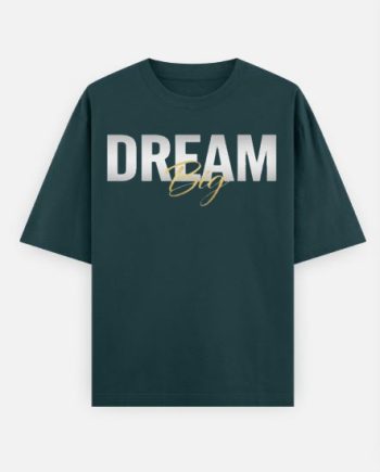 Dream Petrol Blue Oversized T-Shirt