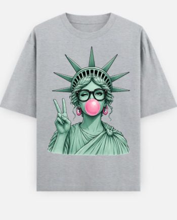 Grey Oversized T-Shirt