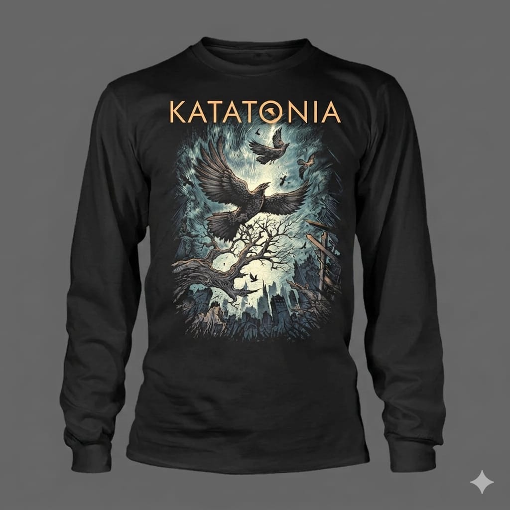 Katatonia Full Sleeve Black T-Shirt
