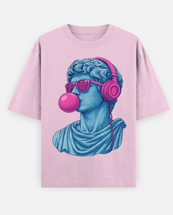 Light Baby Pink Oversized T-Shirt