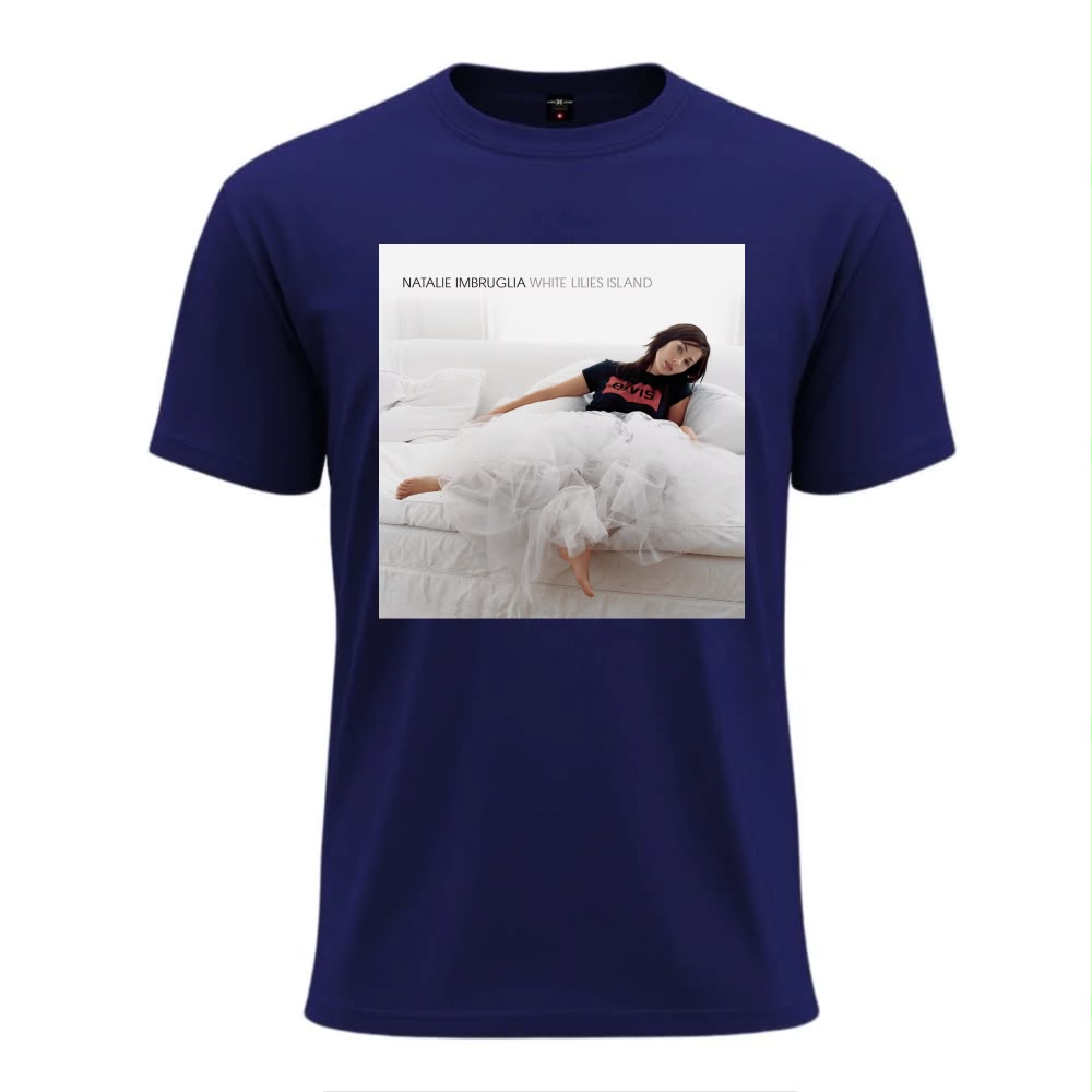 Natalie Imbruglia White Lilies Island Album Art Graphic T-Shirt