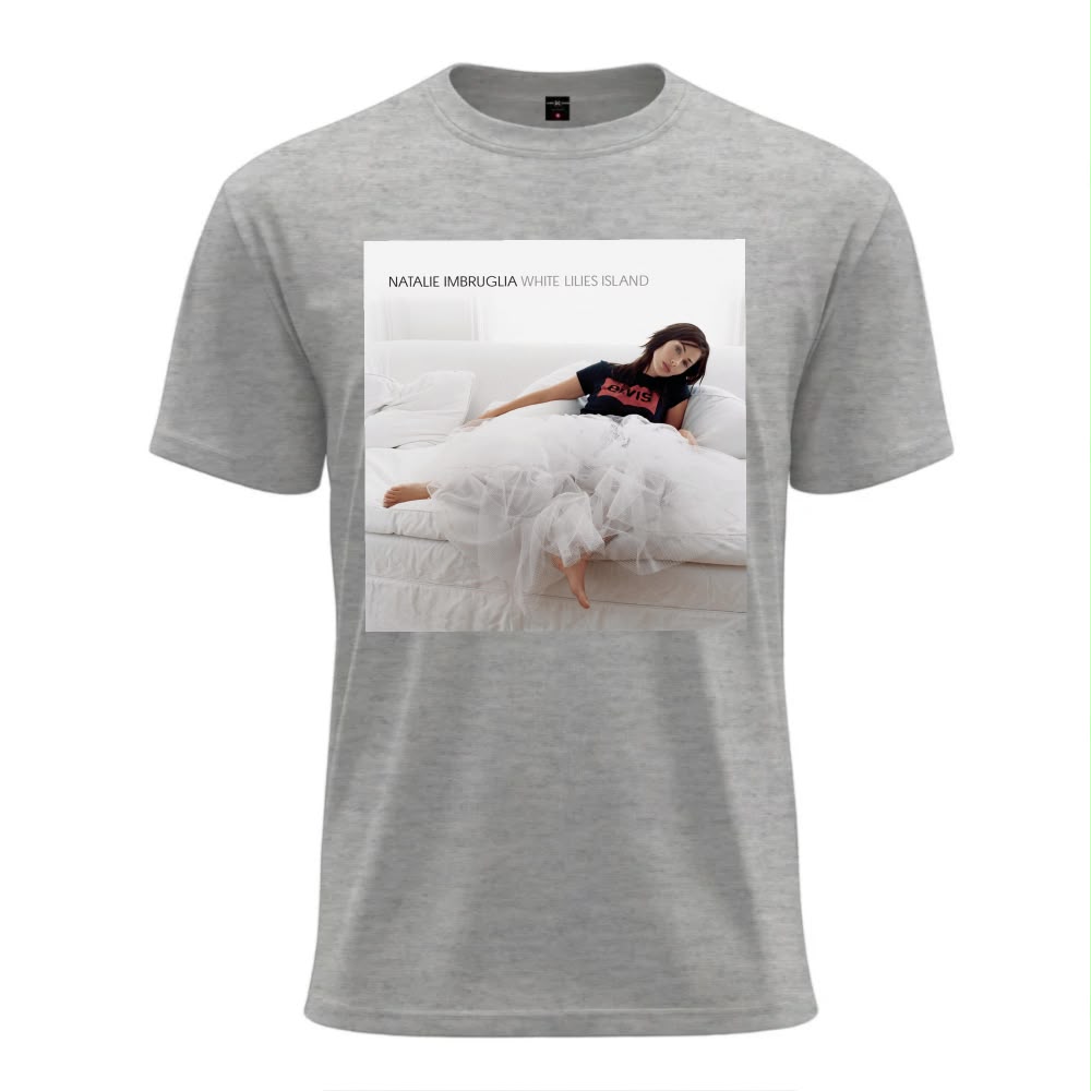 Natalie Imbruglia White Lilies Island Album Art Graphic T-Shirt