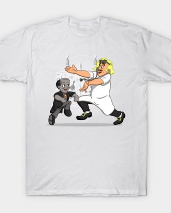 Young Frankenstein Modern Frankenstein Cartoon Graphic T-Shirt