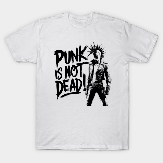 Punk Is Not Dead Liberty Spikes Graphic T-Shirt