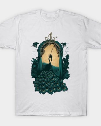 Alcest Peacock Archway Graphic T-Shirt