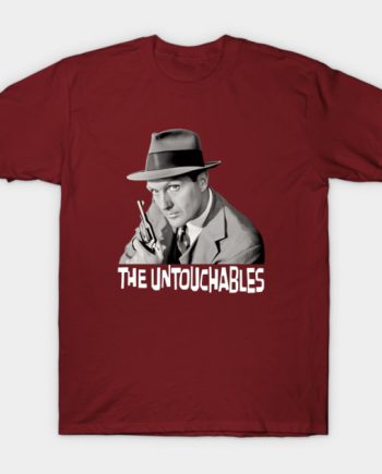 The Untouchables Robert Stack Eliot Ness Graphic T-Shirt
