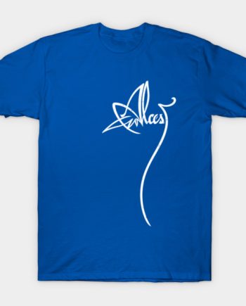 Alcest Calligraphic Band Logo Graphic T-Shirt