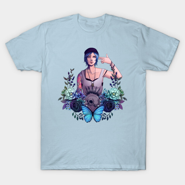 Life is Strange Chloe Price Floral Graphic T-Shirt