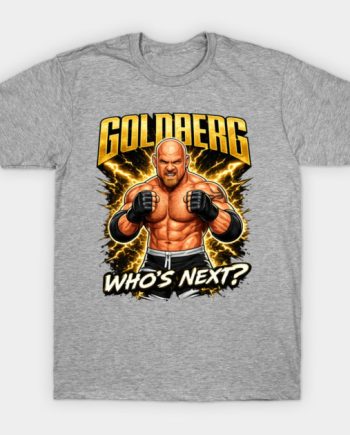 Bill Goldberg Who’s Next Electric Lightning Graphic T-Shirt