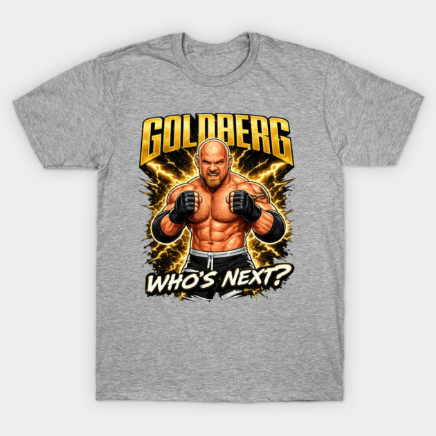 Bill Goldberg Who’s Next Electric Lightning Graphic T-Shirt