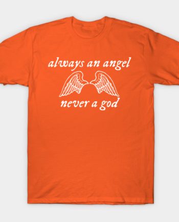 boygenius "Not Strong Enough" Angel Wings Lyric Graphic T-Shirt
