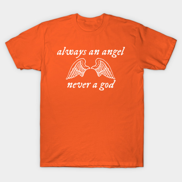 boygenius "Not Strong Enough" Angel Wings Lyric Graphic T-Shirt