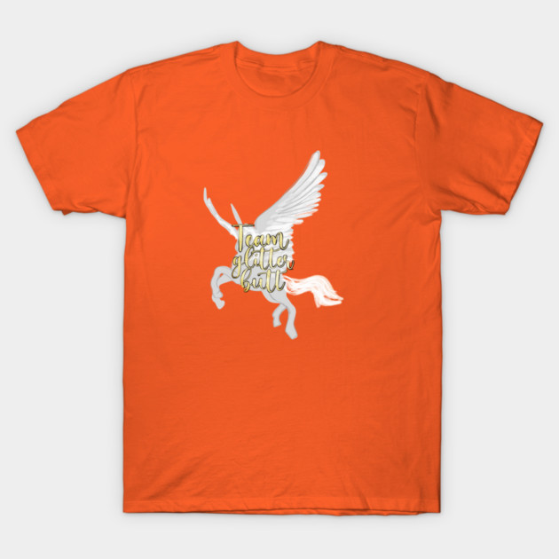 Team Glitter Butt Flying Pegasus Graphic T-Shirt