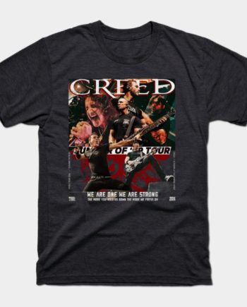 Vintage Creed Summer of '99 Tour Concert Graphic T-Shirt