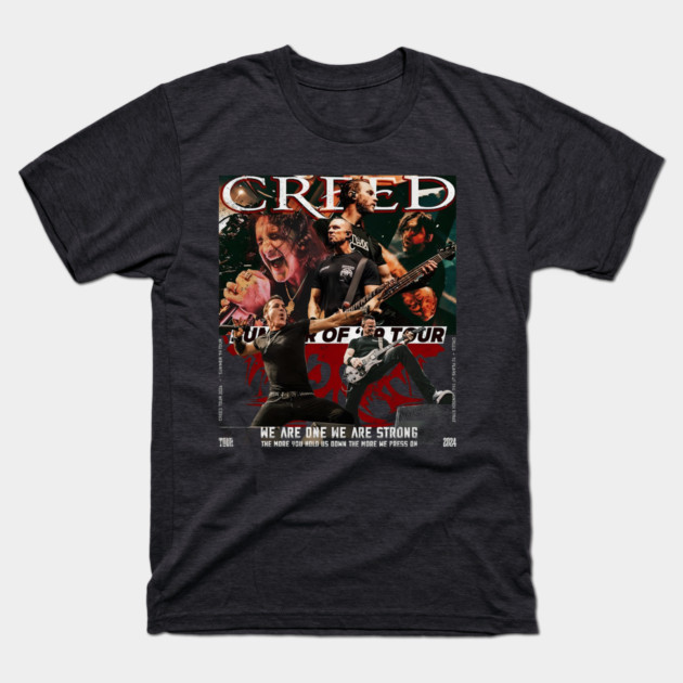 Vintage Creed Summer of '99 Tour Concert Graphic T-Shirt