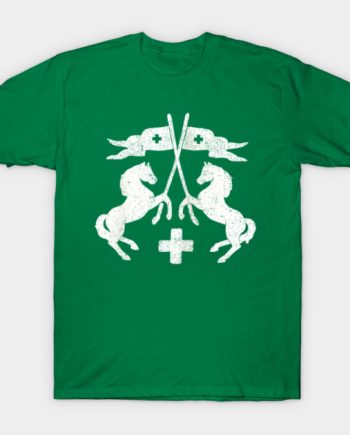 Deftones White Pony Heraldic Crest Graphic T-Shirt