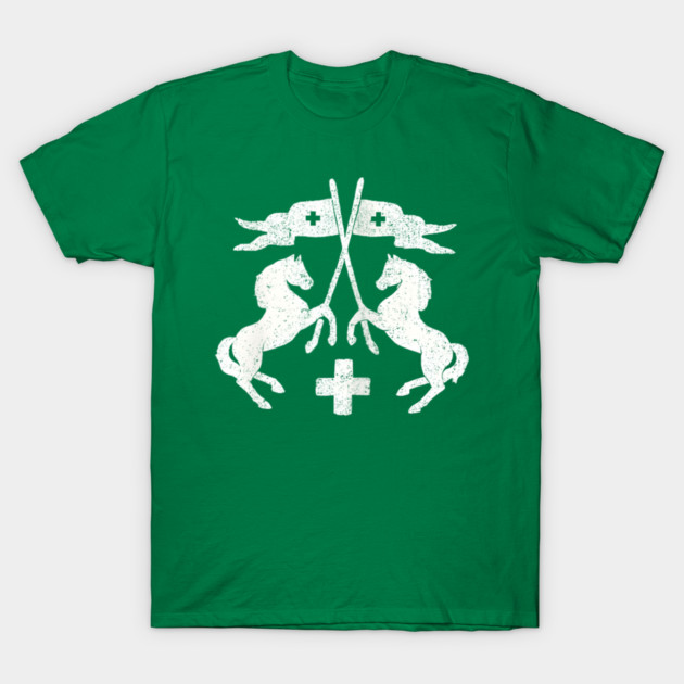 Deftones White Pony Heraldic Crest Graphic T-Shirt