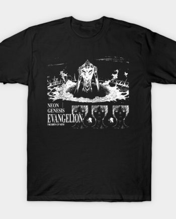 Vintage Neon Genesis Evangelion "The Birth of NERV" Graphic T-Shirt