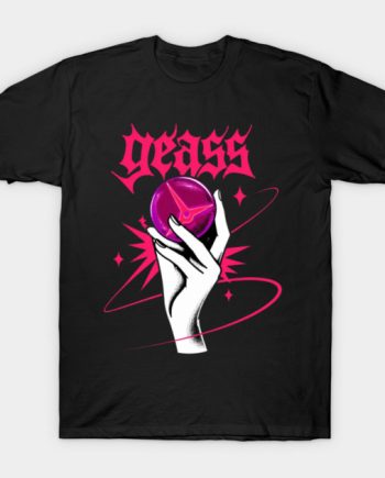 Code Geass Eye Symbol & Hand Graphic T-Shirt