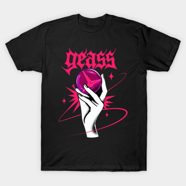 Code Geass Eye Symbol & Hand Graphic T-Shirt